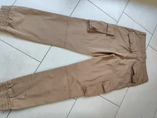 Jeans cargo scout beige taglia XXS ragazzo