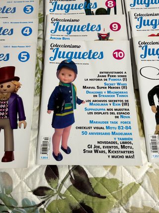 Revistas coleccionismo de juguetes