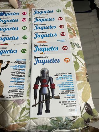 Revistas coleccionismo de juguetes