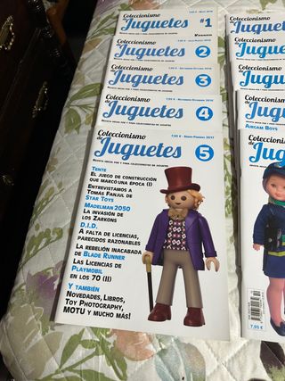 Revistas coleccionismo de juguetes