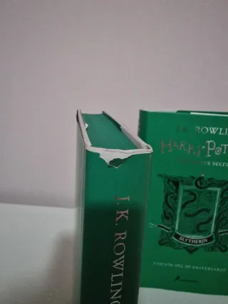 Libros Harry Potter edición Slytherin