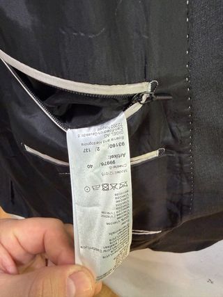 Americana Gris Hombre