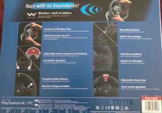 Volante Hori RWA Inalámbrico PS4/PS5/PC