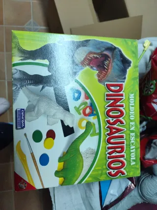 Kit Moldeo Escayola Dinosaurios