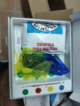 Kit Moldeo Escayola Dinosaurios