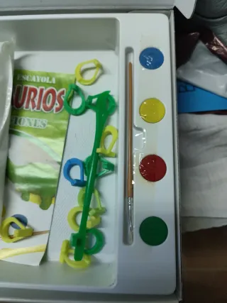 Kit Moldeo Escayola Dinosaurios