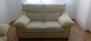 Sofás 3+2 plazas tela beige