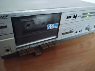 Pletina Sharp RT-11 Stereo Cassette Deck