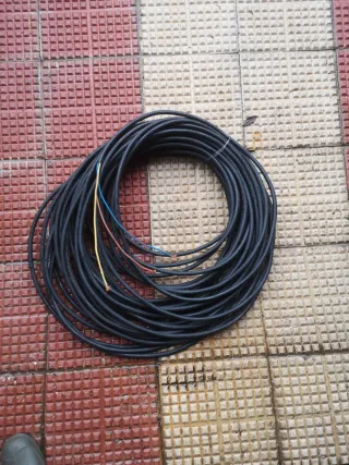 Manguera Negra 50m 3x4mm
