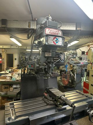 Fresadora Kondia Powermill - Visualizador Fagor