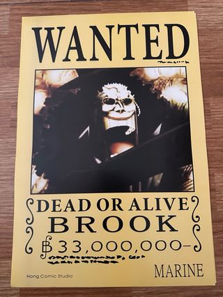 Lote 6 Posters One Piece Roronoa Zoro