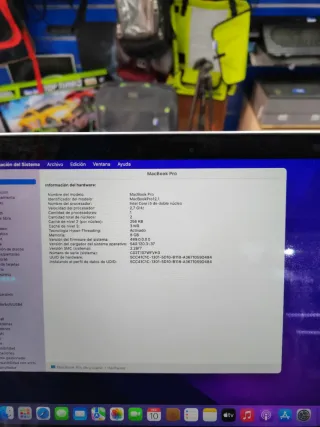 MacBook Pro 2015 Plata