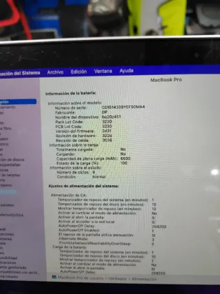 MacBook Pro 2015 Plata