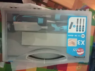 Juego formones LEMAN 12-26-40mm + piedra