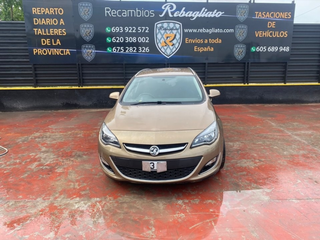 WARNING OPEL ASTRA J SPORTS TOURER A20DTH