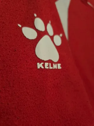 Sudadera Kelme Vintage Roja Talla M