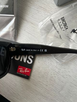 Gafas de sol Ray-Ban negras