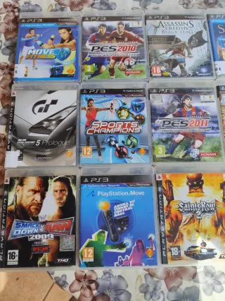 Lote Juegos PS3: PES, Assassin's, Gran Turismo