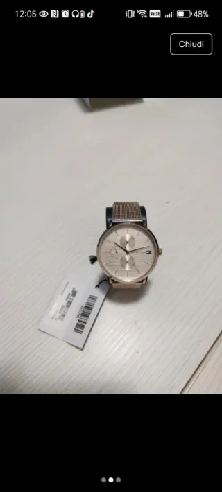 Orologio Tommy Hilfiger Donna Rose Gold