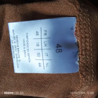 Jersey fino MESSCALINO marrón rayas