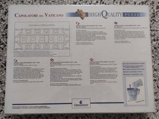 Puzzle Clementoni 1000 pezzi Il peccato originale