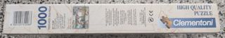 Puzzle Clementoni 1000 pezzi Il peccato originale