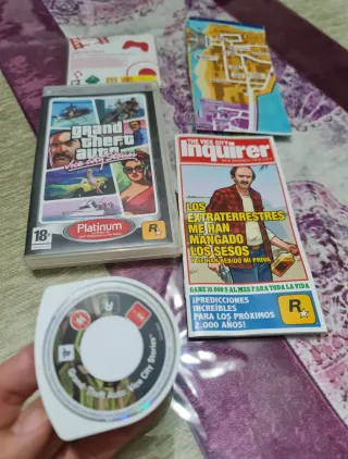 Console Sony PSP 2000 con GTA Vice City