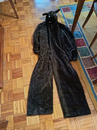 Disfraz borreguillo marrón talla única