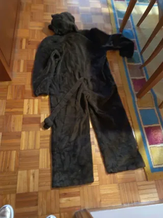 Disfraz borreguillo marrón talla única