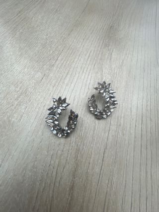 Pendientes Aro con Cristales