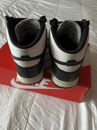 Nike Dunk High Sapatilhas Preto e Branco