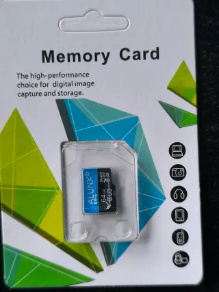Tarjeta Micro SD 64GB ALUNY Ultra Azul