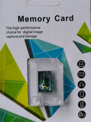 Tarjeta Micro SD 64GB Verde Fútbol