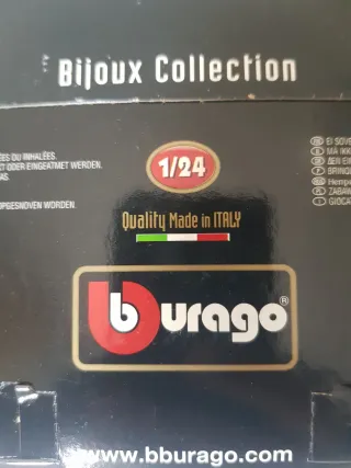 Burago Bugatti Atlantic 1938 Azul