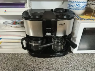 Cafetera Ufesa Duetto Espresso y Filtro