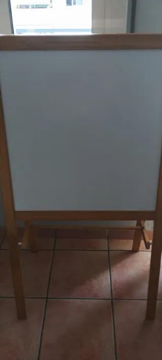 Pizarra caballete de madera