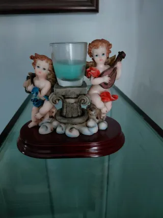 Barco en botella decorativo