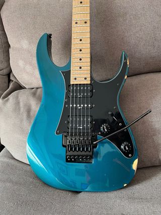 Ibanez RG550 1992 Laser Blue Guitarra