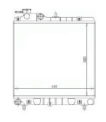 Radiador HYUNDAI ATOS 97-03