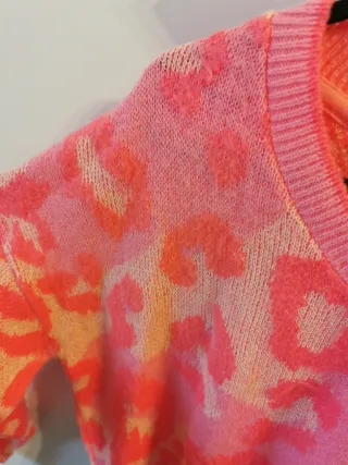 Jersey Primark estampado leopardo rosa