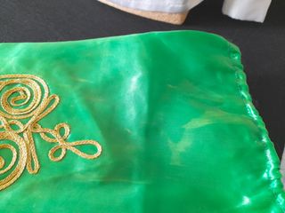 Disfraz Turco Talla Única Verde y Dorado