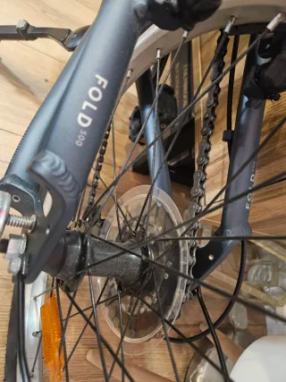 Bici Plegable Nueva Fold 500 Decathlon