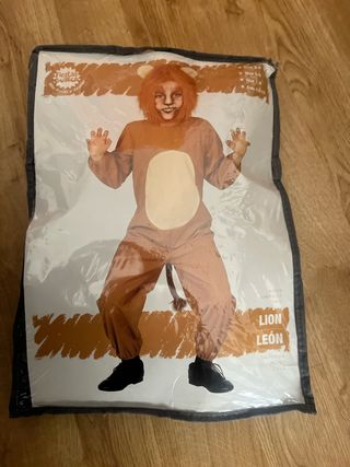 Disfraz León T3-4