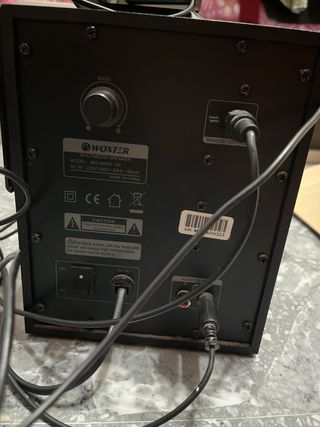 Altavoces Woxter Negros