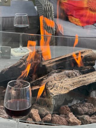 Mesa Fuego Happy Cocoon Gas Jardín/Terraza