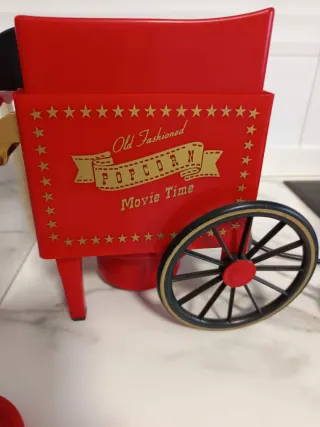 Máquina Palomitas Retro Roja