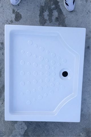 Plato de ducha de plástico