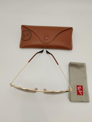 GAFAS DE SOL RAY BAN AVIATOR RB3025 001/51 + CAJA + MOPA
