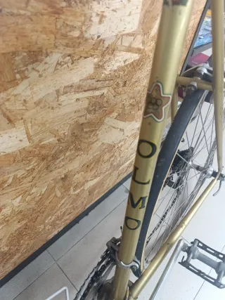 Bicicleta Olmo Dorada Vintage