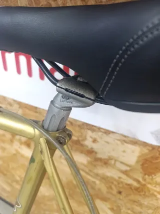 Bicicleta Olmo Dorada Vintage